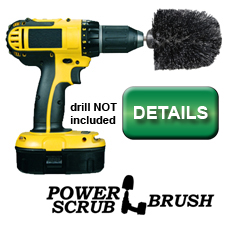 Medium bristles, general purpose scrubbing
